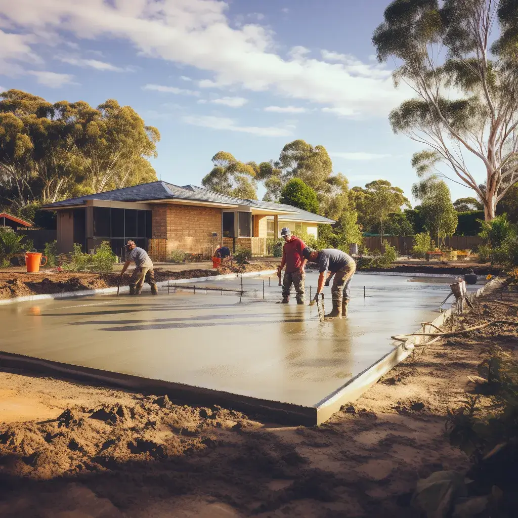 Concrete Shed Slabs Installation